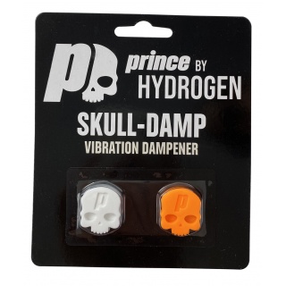 Prince by Hydrogen Vibration Dampener Tattoo Skull white/orange 2-pack